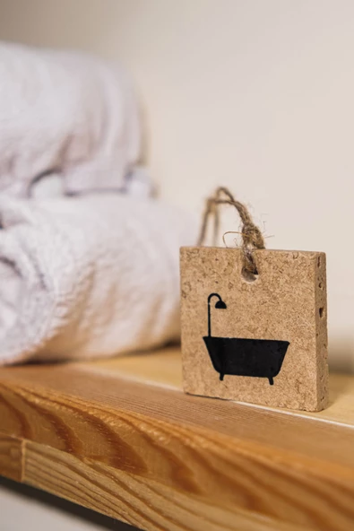 Louis Marie  | Doğal Taş| Traverten | Askılı | %100 Organik | 6 Ay Kalıcı | Banyo Kokusu - 2