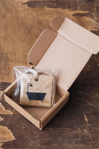 Louis Marie  | Doğal Taş| Traverten | Askılı | %100 Organik | 6 Ay Kalıcı | Banyo Kokusu - 4