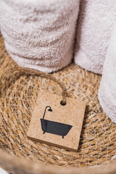 Louis Marie  | Doğal Taş| Traverten | Askılı | %100 Organik | 6 Ay Kalıcı | Banyo Kokusu - 3