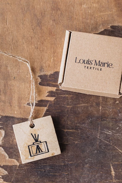 Louis Marie  | Doğal Taş | Traverten | Askılı | %100 Organik | 6 Ay Kalıcı | Oda Kokusu - 6