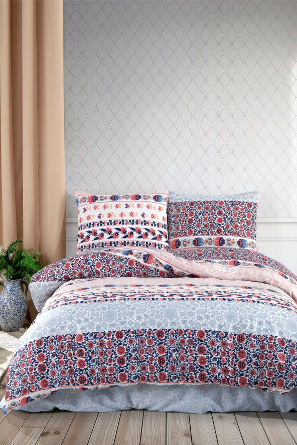 Louis Marie | Çift Kişilik | Pamuk| 4 Parça | Nevresim Takımı | Aden