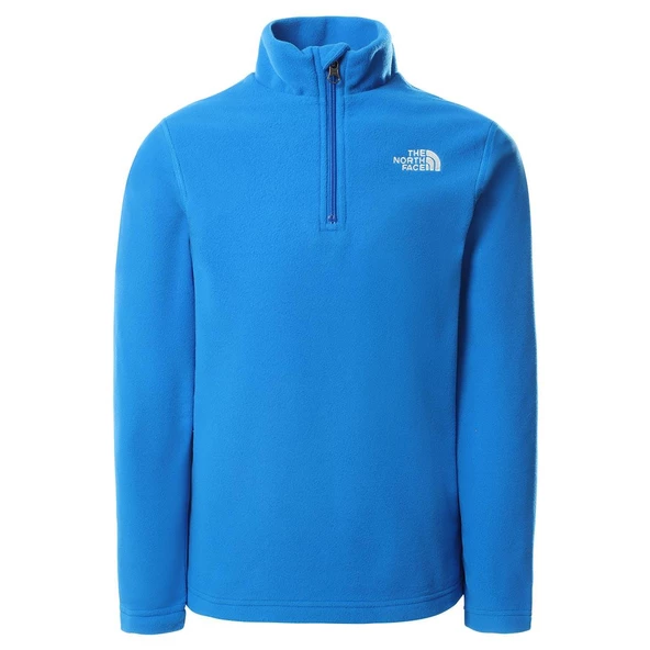 The North Face Glacier Yarım Fermuar Çocuk Poları NF0A2RTNT4S1
