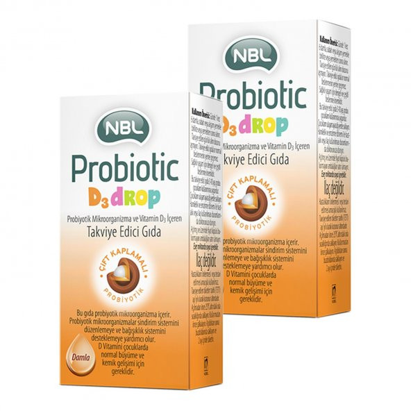 NBL Probiotic D3 Drop 7,5 ml 2 Adet