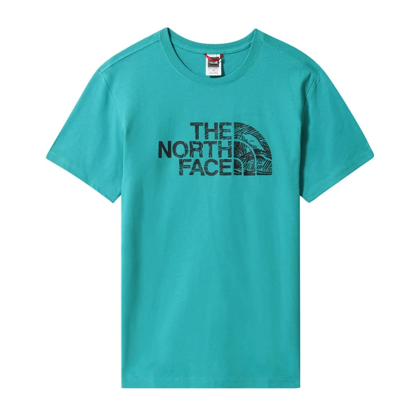 The North Face  Erkek S/S WOODCUT DOME  Tişört  NF00A3G1ZCV1