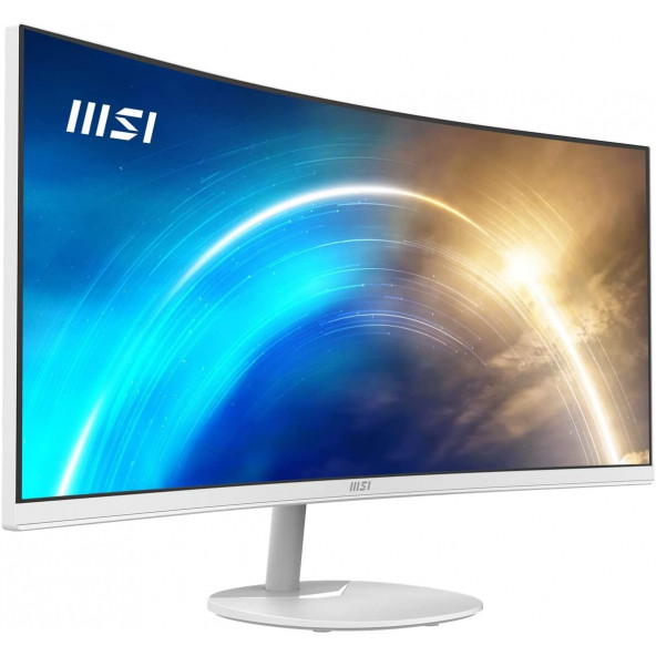 MSI PRO MP341CQW 34" CURVED QHD VA 100HZ BEYAZ ANTI-GLARE MONITOR - 2