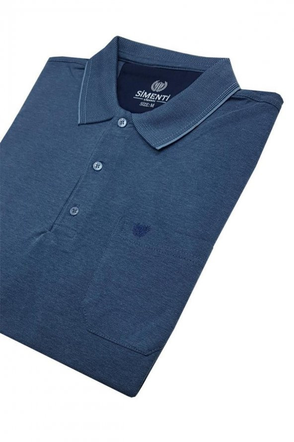 Yakalı Klasik Fit Kısa Kol Erkek Tişört-5306 - 2