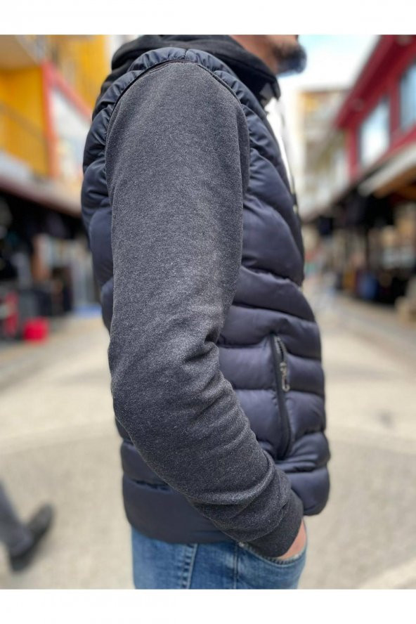 BLUES MODA MDY ÇIKARILABİLİR SEYYAR KAPÜŞONLU DOLUM ŞİŞME YELEK - 3