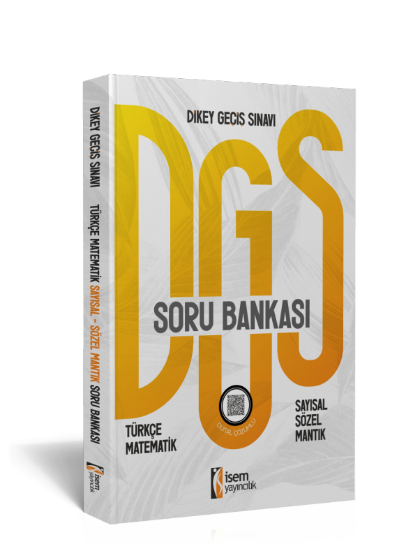 İsem Yayınları DGS Soru Bankası Çözümlü