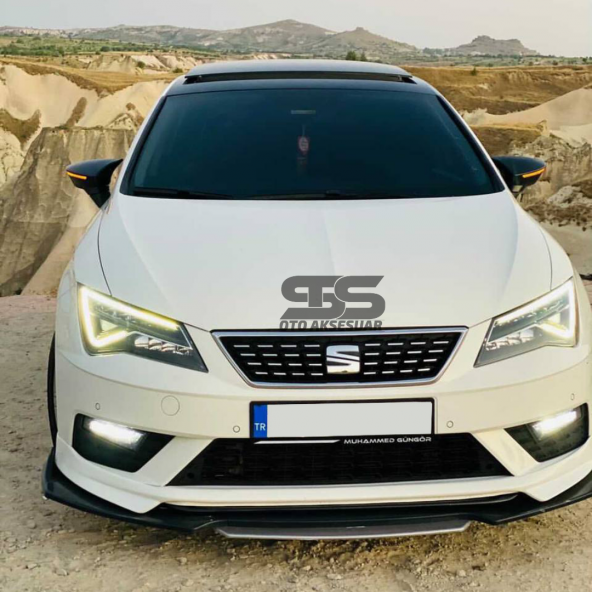 Üniversal Ön Ek 4 Parça Kanatlı Gri Dilli Ön Lip - 3