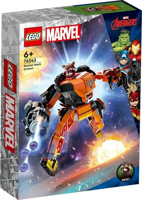 Lego Super Heroes 76243 Rocket Mech Armor