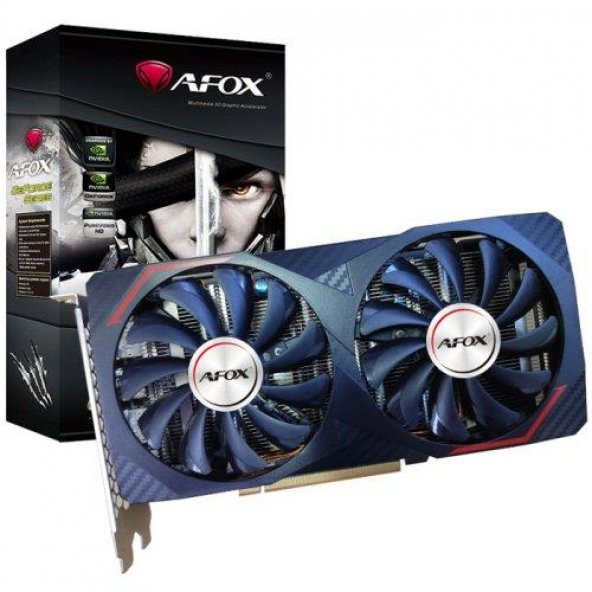 Afox Radeon RX 6600 XT AFRX6600XT-8GD6H4 8GB GDDR6 128Bit DX12 Gaming (Oyuncu) Ekran Kartı - Resim 1