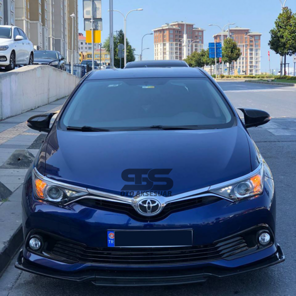 Üniversal Ön Ek 4 Parça Kanatlı Siyah Dilli Ön Lip - 4