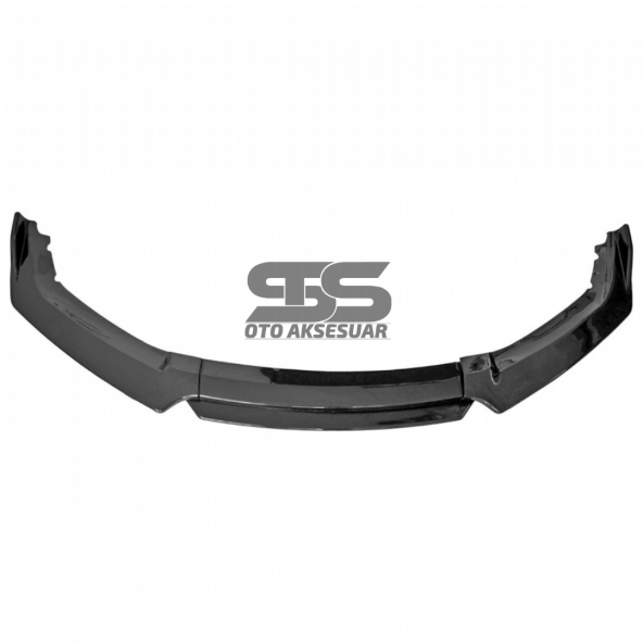 Üniversal Ön Ek 4 Parça Kanatlı Siyah Dilli Ön Lip - 5