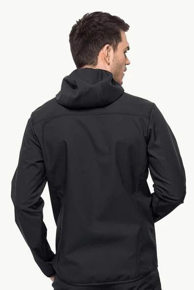 Jack Wolfskin BORNBERG HOODY M SoftShell Erkek Ceket JCK1307471-6000 - Resim 2
