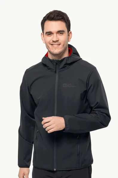 Jack Wolfskin BORNBERG HOODY M Erkek Softshell Ceket JCK1307471-JCK.6350 - Resim 2