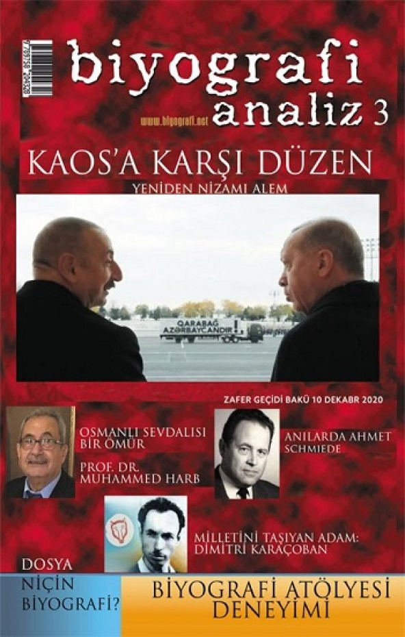 Biyografi Analiz 3 - Kaosa Karşı Düzen Biyografi Net Yayıncılık Mahmut Çetin Ocak 2021 Türkçe Ciltsiz
