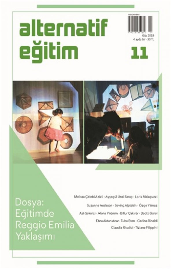 Alternatif Eğitim Dergisi 11 Yeni İnsan Yayınları Kolektif Kasım 2019 Türkçe Ciltsiz