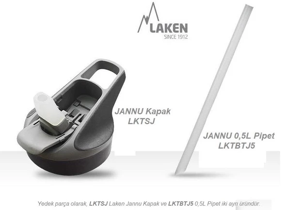 Laken Çelik 18/8 Jannu Termos Şişe 0,50L - Yeşil LKTJ5V - 3