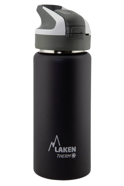 Laken Çelik 18/8 Summit Termos Şişe 0,50L - Siyah LKTS5N