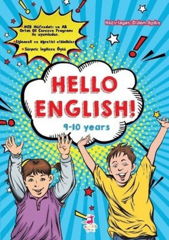 Hello English! 9-10 Years Olimpos Yayınları Didem Aydın 2021 Türkçe Ciltsiz