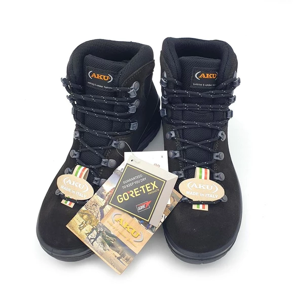 Aku Tribute II Süet Goretex Vibram Koyu Antrasit Dağcı Botu A133024 - 6