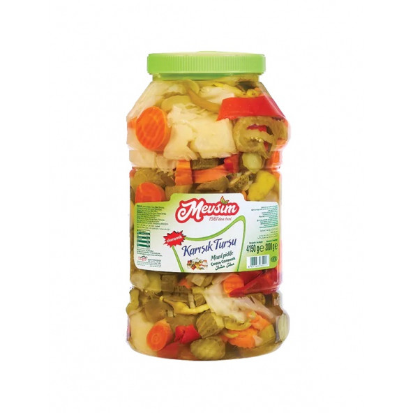 Mevsim Karışık Turşu 4150 g Pet