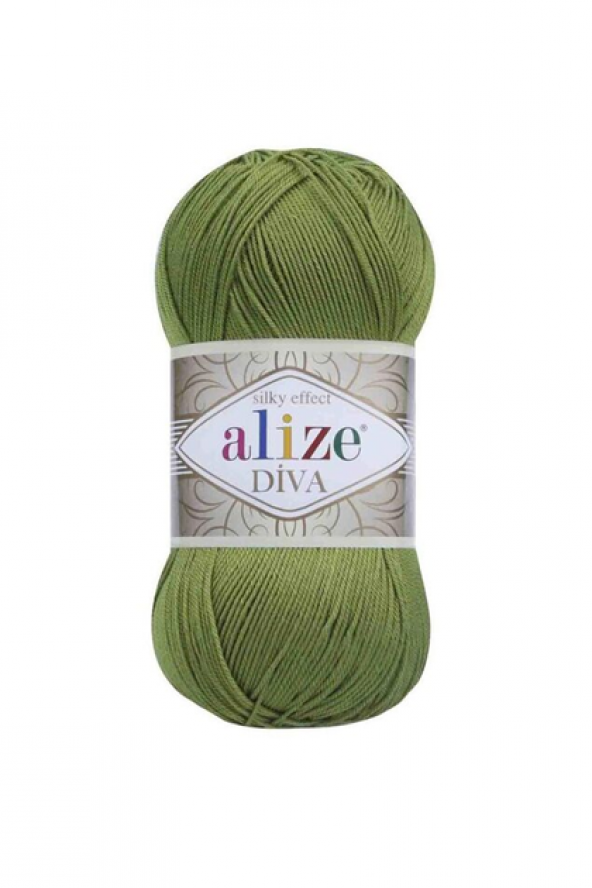 Alize Diva El Örgü İpi Yeşil 210 - 3