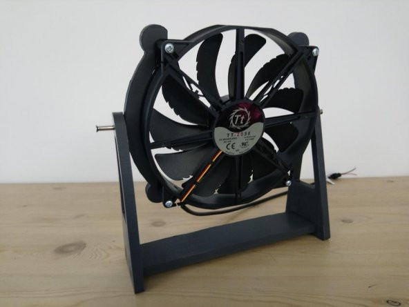 200Mm Pc Fan Tutucu / Masa Standı Plastik Aparat