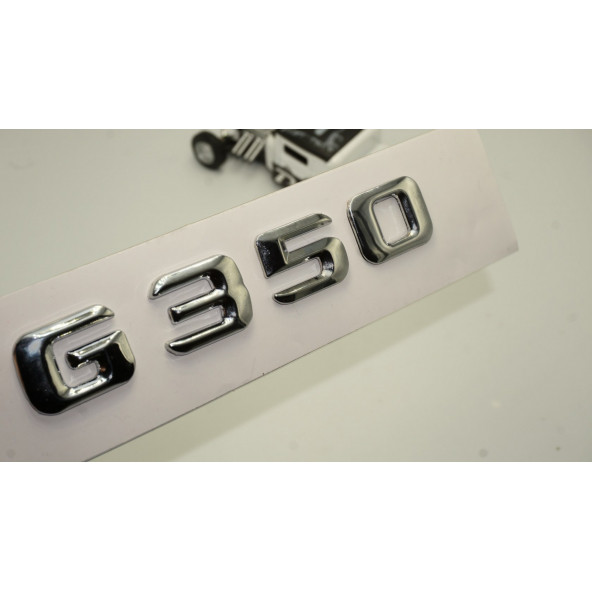 Benz G350 Bagaj Krom Metal 3M 3D Yazı Logo ürün görseli