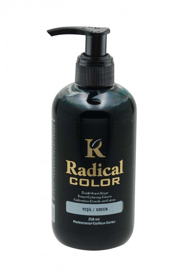 Radical Color Su Bazlı Saç Boyası 250 ml Yesil