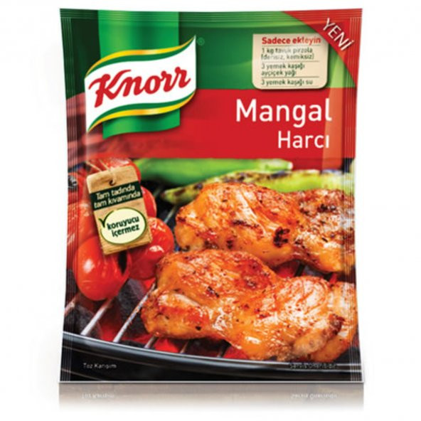 Knorr  Mangal Harcı 37Gr x 12 Adet