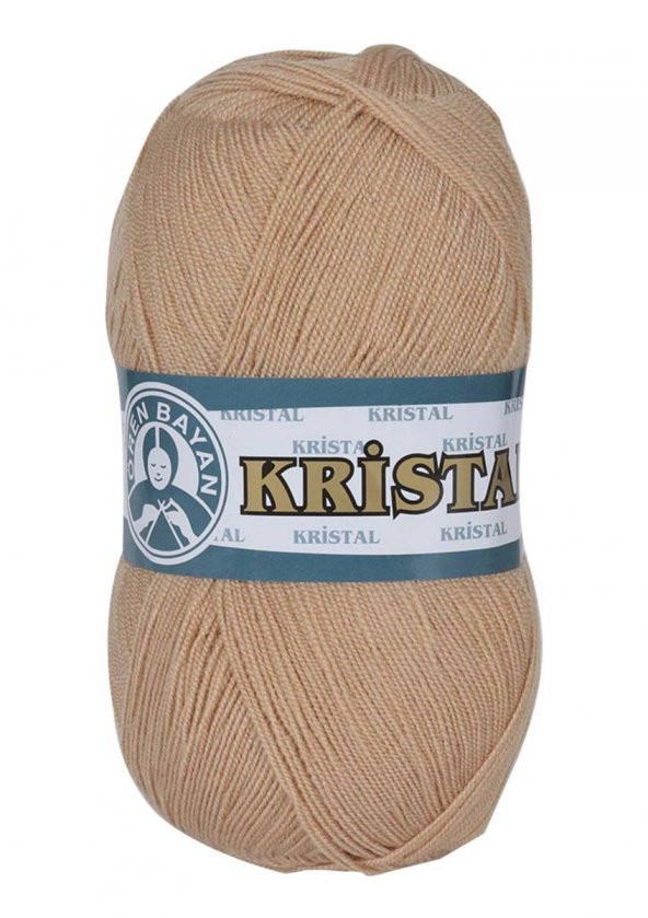 Ören Bayan Kristal El Örgü İpi Bronz 079