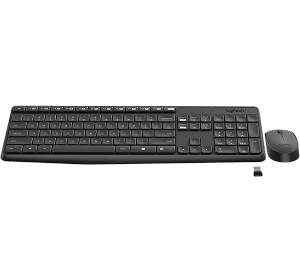Logitech MK235 Kablosuz Klavye Mouse 920-007925 - Resim 2