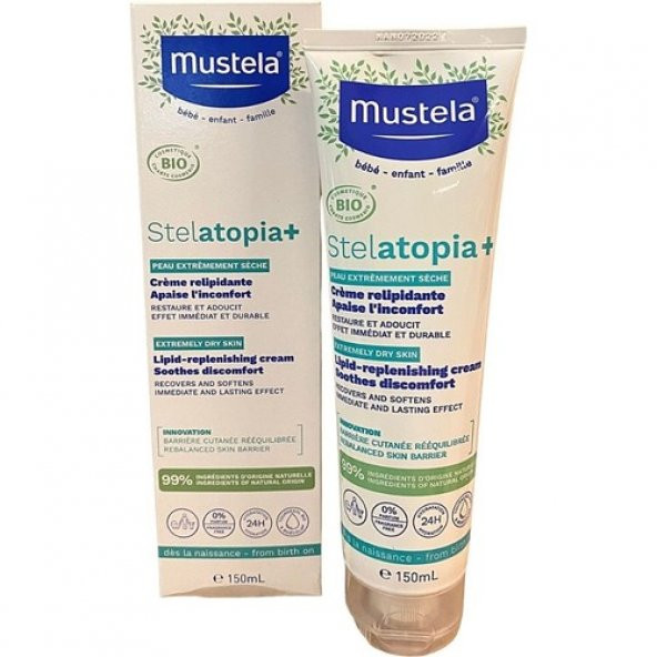 Mustela Stelatopia Lipid Yenileyici Krem 150 ML - 2