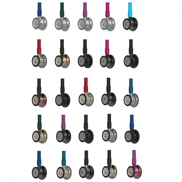 Littmann Classic 3 Çift Taraflı Renkli Steteskop Simsiyah 5803