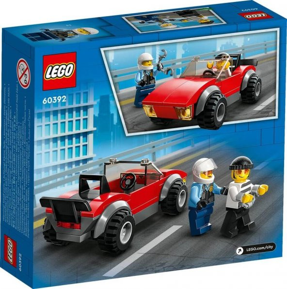 Lego City 60392 Police Bike Car Chase - 2