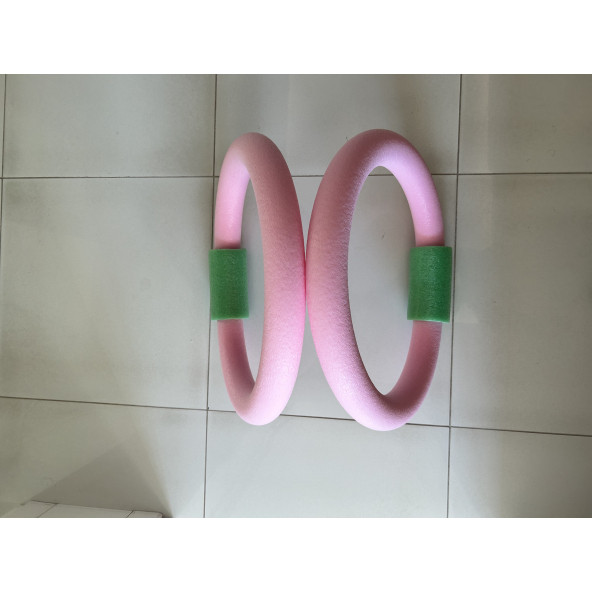 Kilitli Deniz ve Havuz Makarnası - PEMBE- YEŞİL - 2