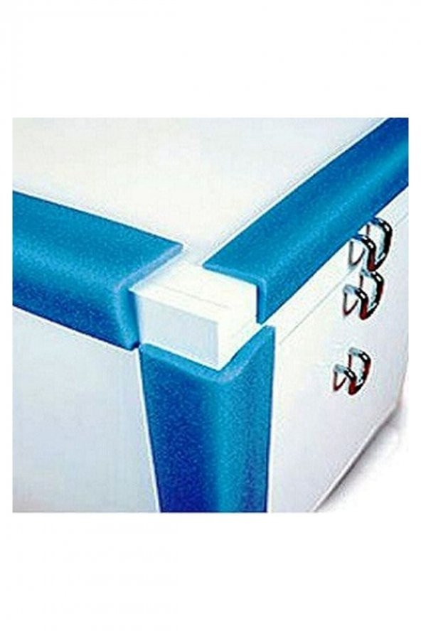 L5x5 100 Cm 50 Adet Mavi Polietilen Profil Kenar Koruyucu Sünger - 3