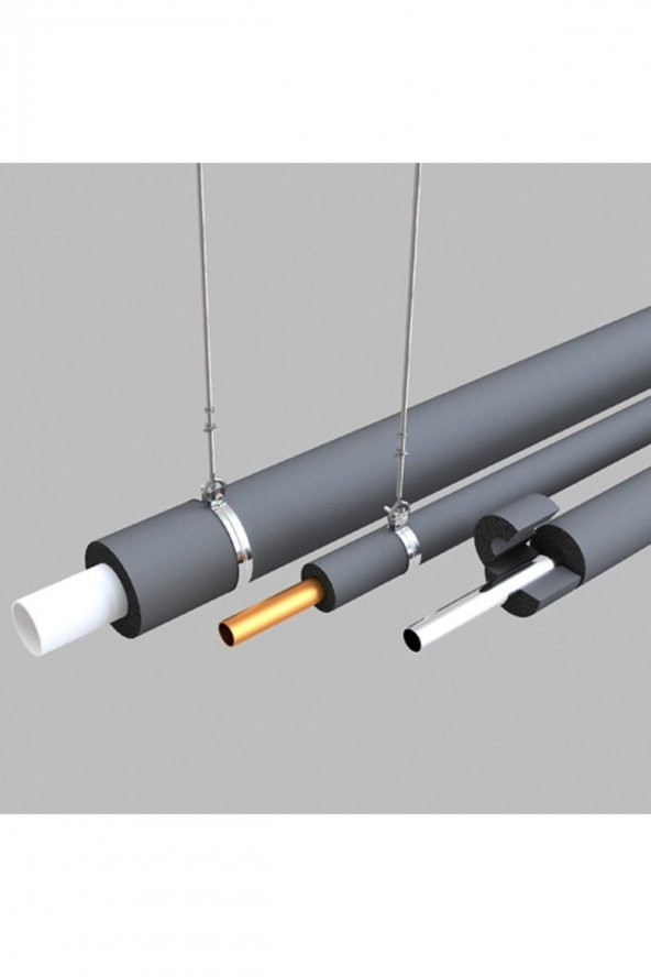 Izolasyon Borusu 35 Mm Iç Çapında Polietilen Boru Yalıtım Kılıfı Köpüğü (5 METRE)