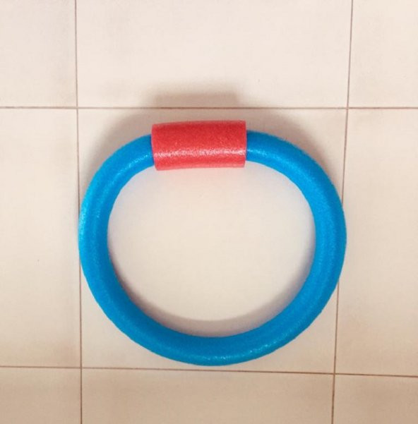 Kilitli Deniz ve Havuz Makarnası - MAVİ - KIRMIZI ürün görseli 1