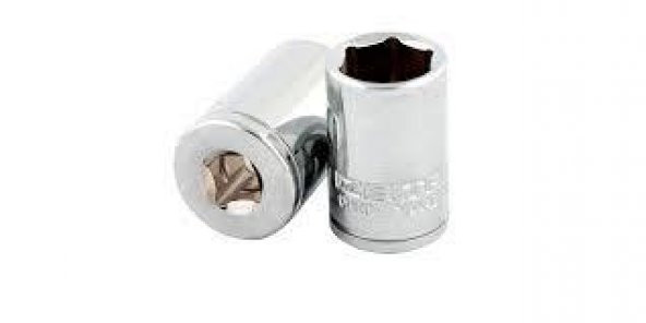 İzeltaş  1/4" ALTI KÖŞE 13 MM LOKMA ANAHTAR