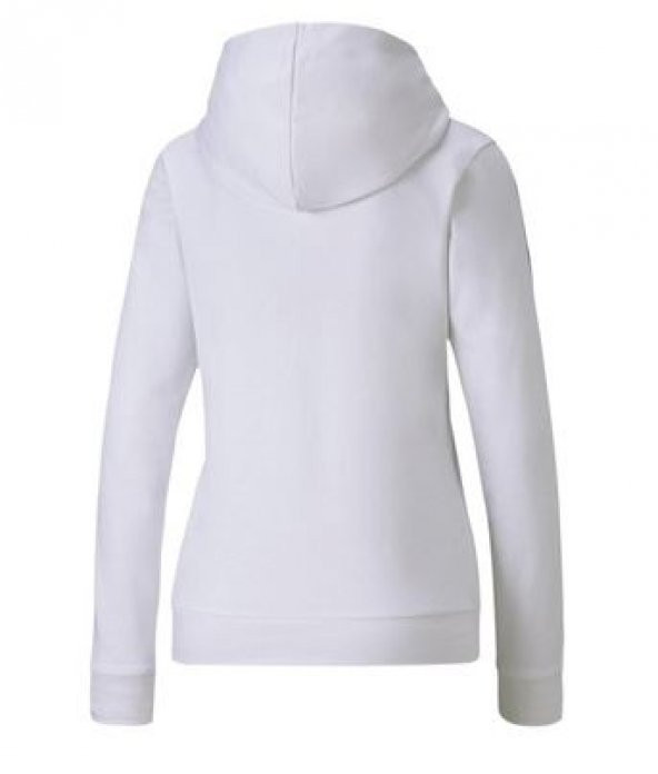 Puma Kadın Kapşonlu Sweatshirt 58122002 Beyaz - 3