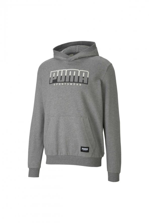 Puma Erkek Spor Gri Sweatshirt - ATHLETICS - 58134703