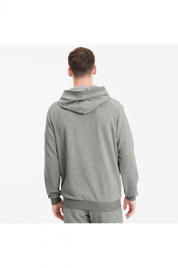 Puma Erkek Spor Gri Sweatshirt - ATHLETICS - 58134703 - 3