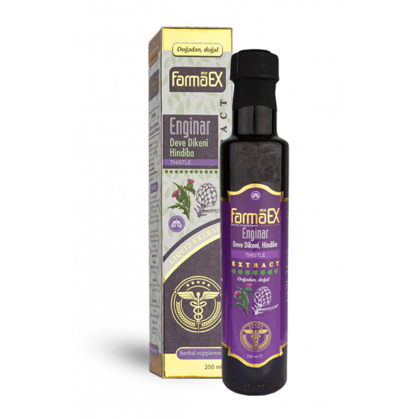 Farmaex Enginar Deve Dikeni Hindiba Sıvı Ekstract 250 ml