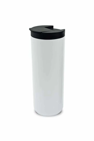 Elde Kolay Tutma Içimi Rahat Çift Katmanlı Metal Termos 500 Ml - 2