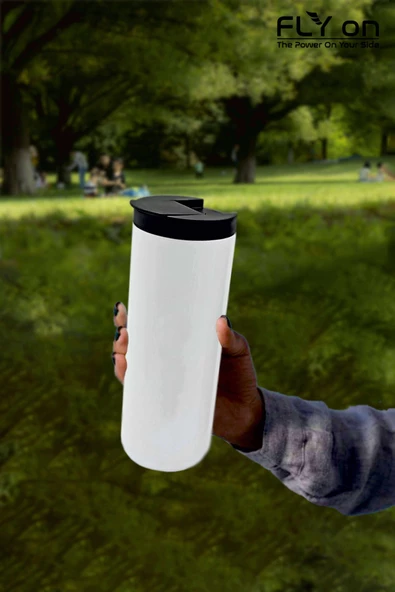 Elde Kolay Tutma Içimi Rahat Çift Katmanlı Metal Termos 500 Ml