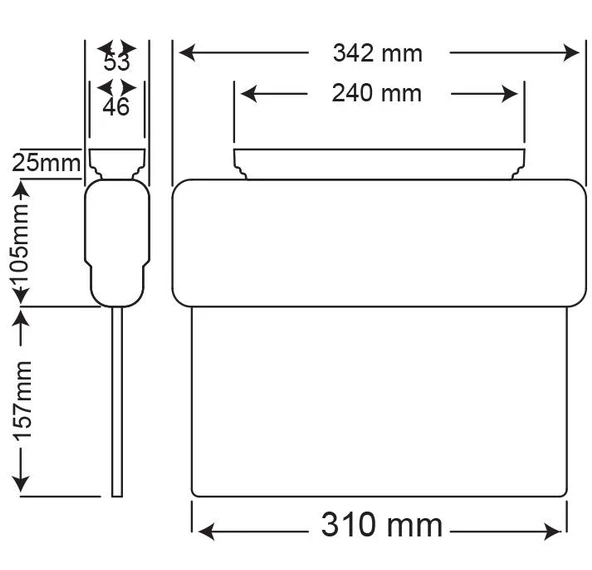 Arsel Arselite AE-1223-S Sıva Üstü Led'li Acil Çıkış Yönlendirme Armatürü Sürekli ve Kesintide 180 Dak. Yanan 500 Lümen Led - 3