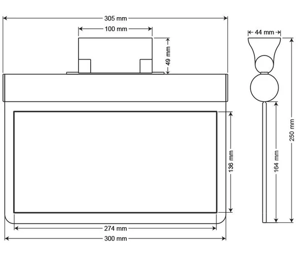 Arsel Sfs SFS30-3-L Acil Çıkış Yönlendirme Armatürü Sürekli ve Kesintide 180 Dak. Yanan 11xF LED - Resim 2