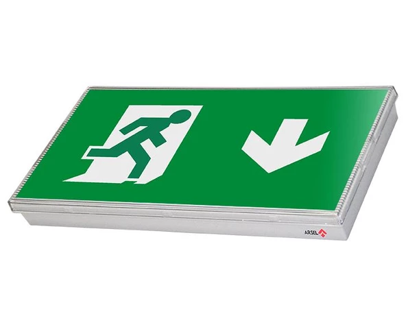 Arsel Sealite AS-3113 Acil Çıkış Yönlendirme Armatürü Kesintide 180 Dak. Yanan 20xF LED ürün görseli